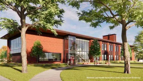 Rendering of innovation center