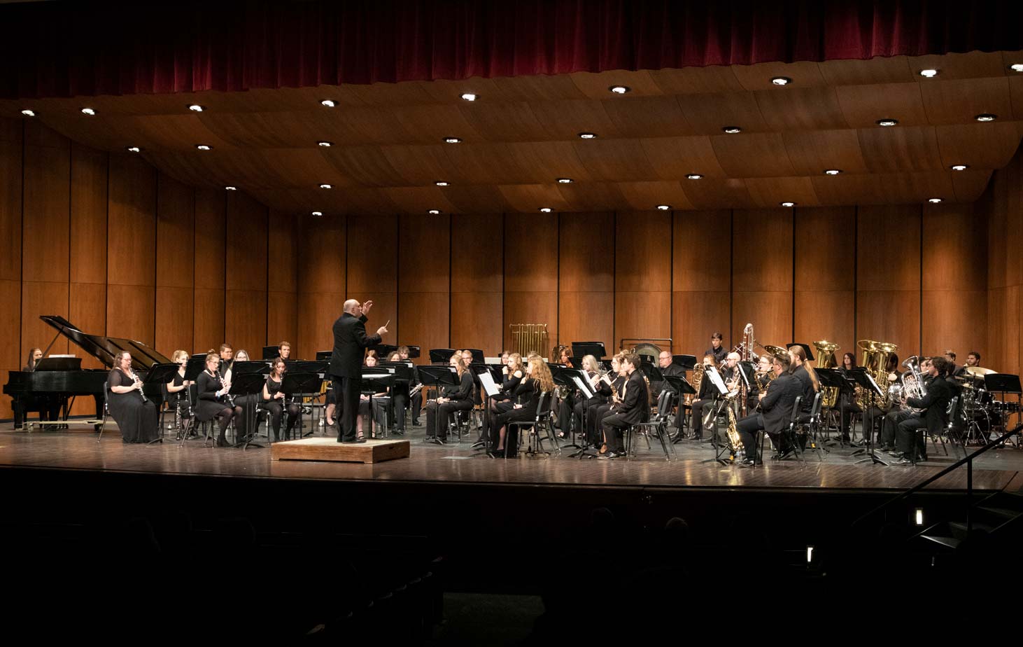 Orchestra performing